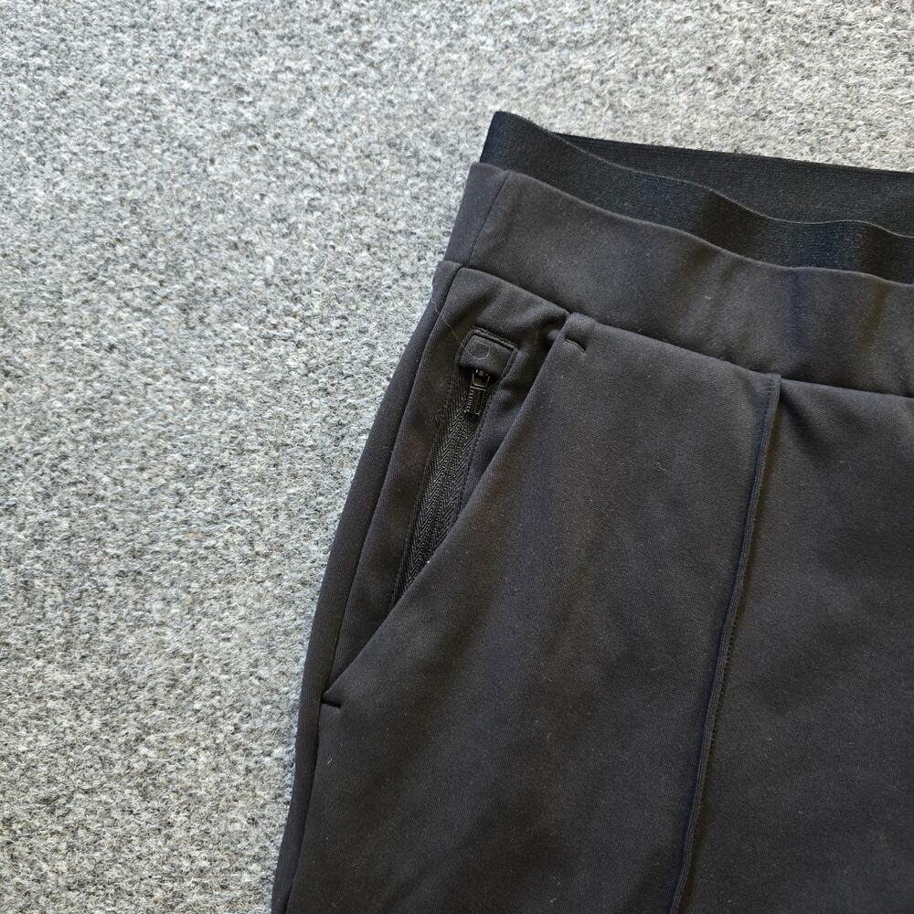 Athleta Pants Womens Size Small Tall Black Venice Pintuck Tapered Pull On Casual - Picture 3 of 11